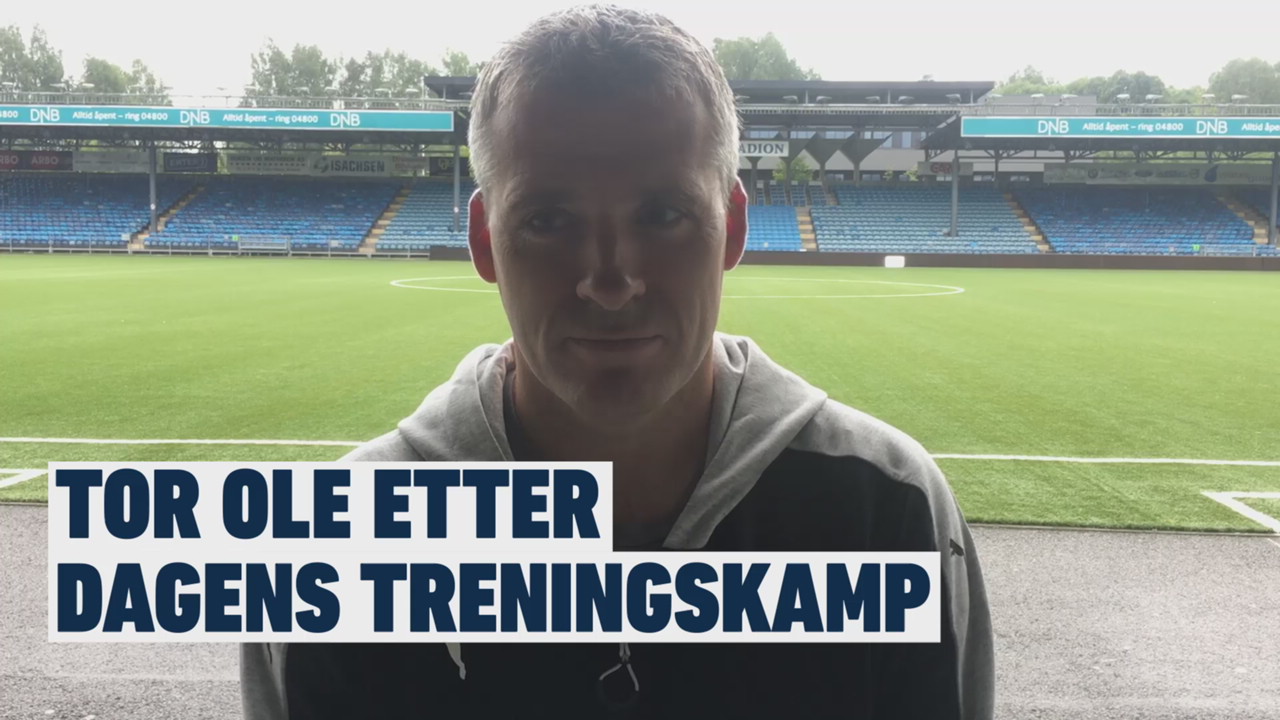 Toro etter treningskamp mot VIF